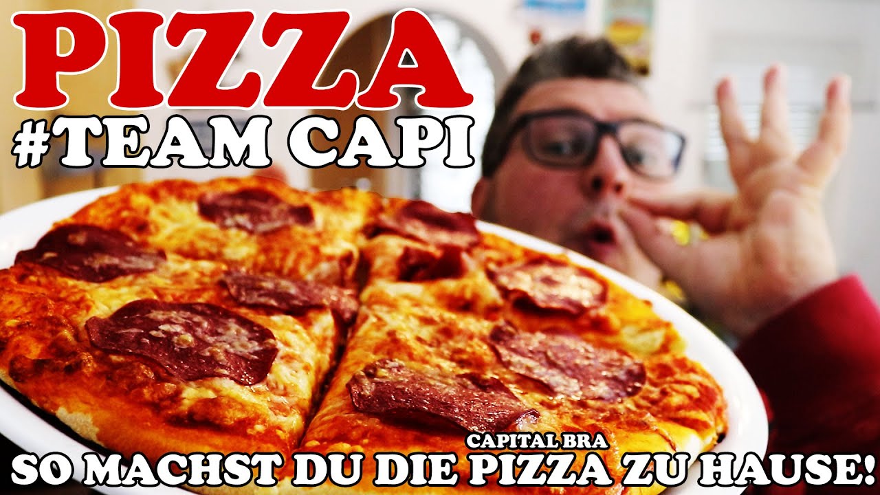 REZEPT: CAPITAL BRA PIZZA - GANSTARELLA - #PIZZA TEAM CAPI - schnell & einfach selber machen!