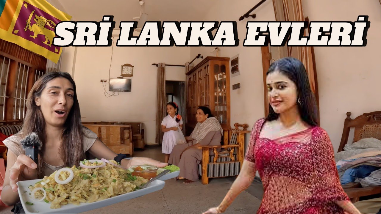 Sri Lankanın Geleneksel Evlerine Bakın! Burada Herkes Zengin🇱🇰