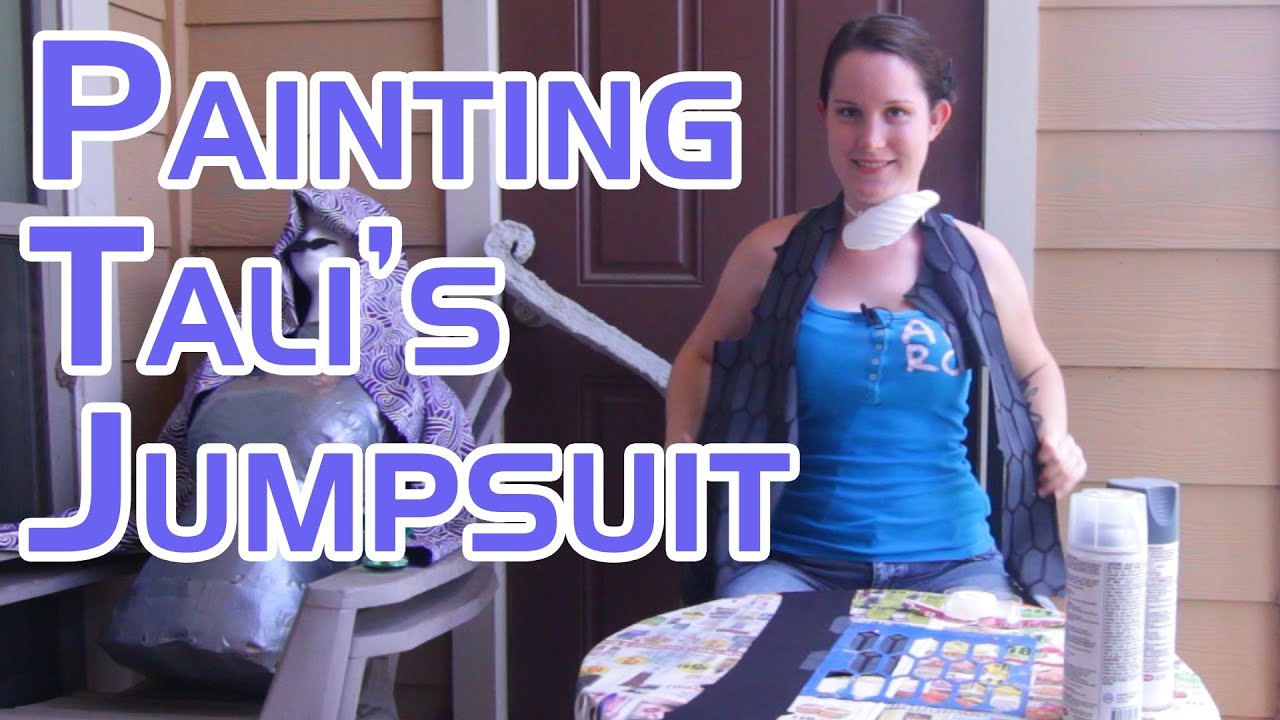 Painting Tali's Fabric