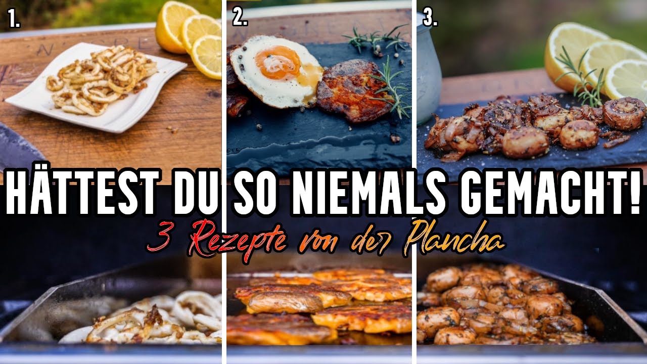 3 Rezepte für die Plancha [Darauf wärst du nicht gekommen]