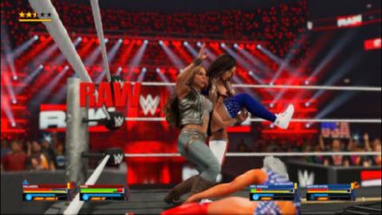 WWE 2K25 RAW MRS AMERICA AND HEATHER HYTES GO TO WAR WITH HELL NO!!!!!!!