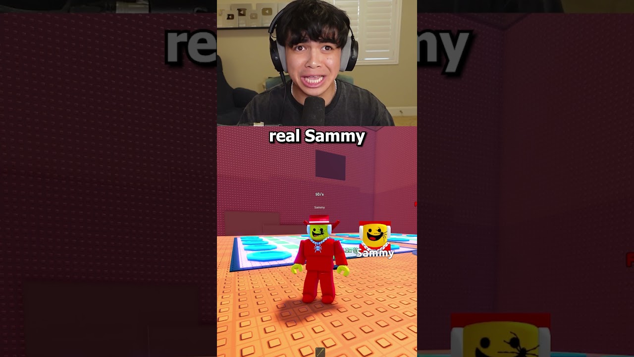 Сэмми присоединился к моей игре (Escape Tsunami for Brainrots) #roblox
