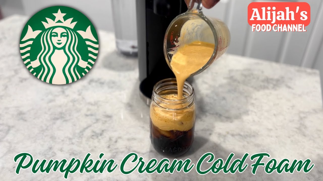 Pumpkin Cream Cold Foam | Is it Starbucks worthy?