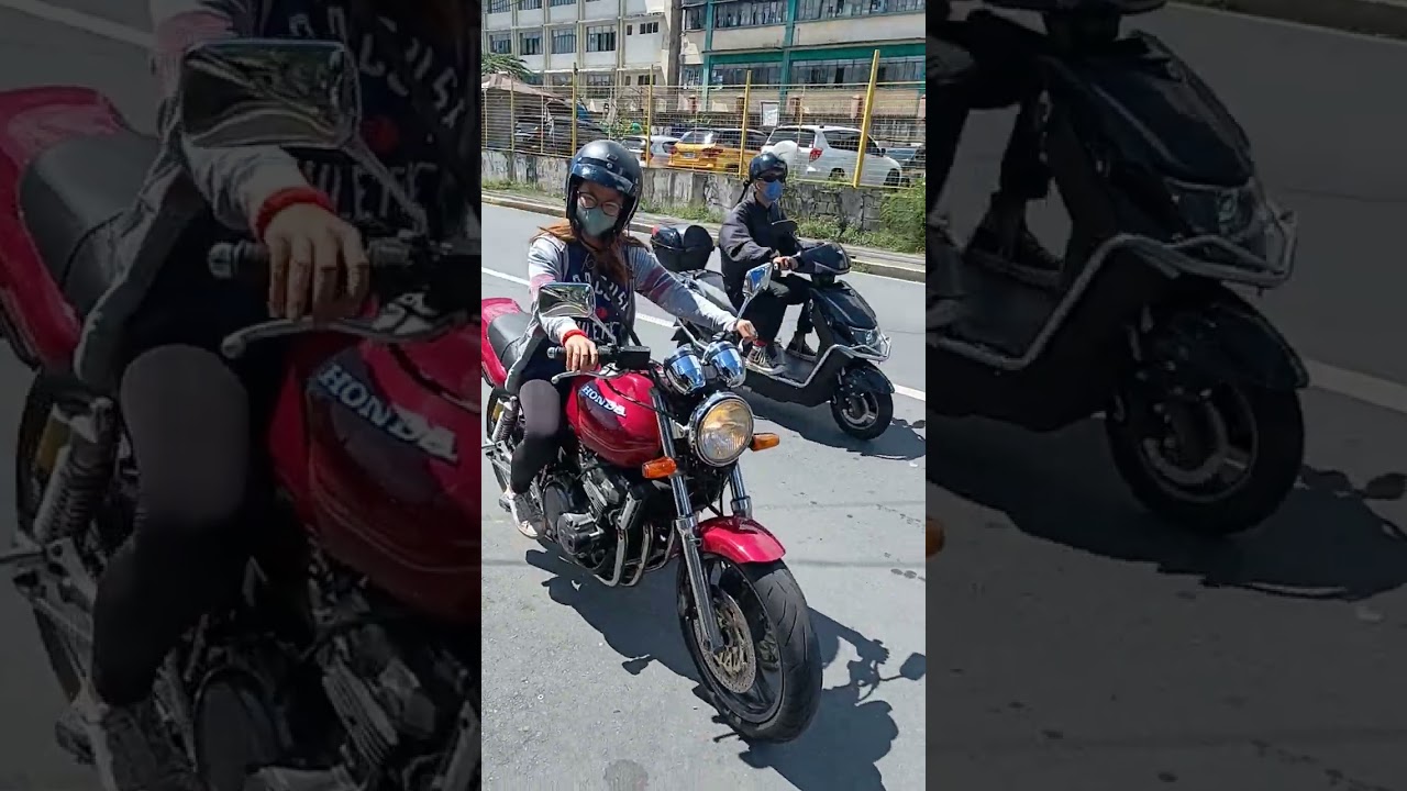 Honda Super Four Bike Testing