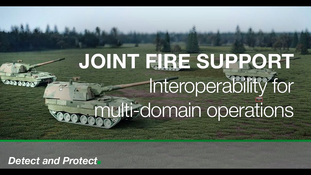 HENSOLDT Joint Fire Support – Networking and interoperability for multi-domain operations (English)