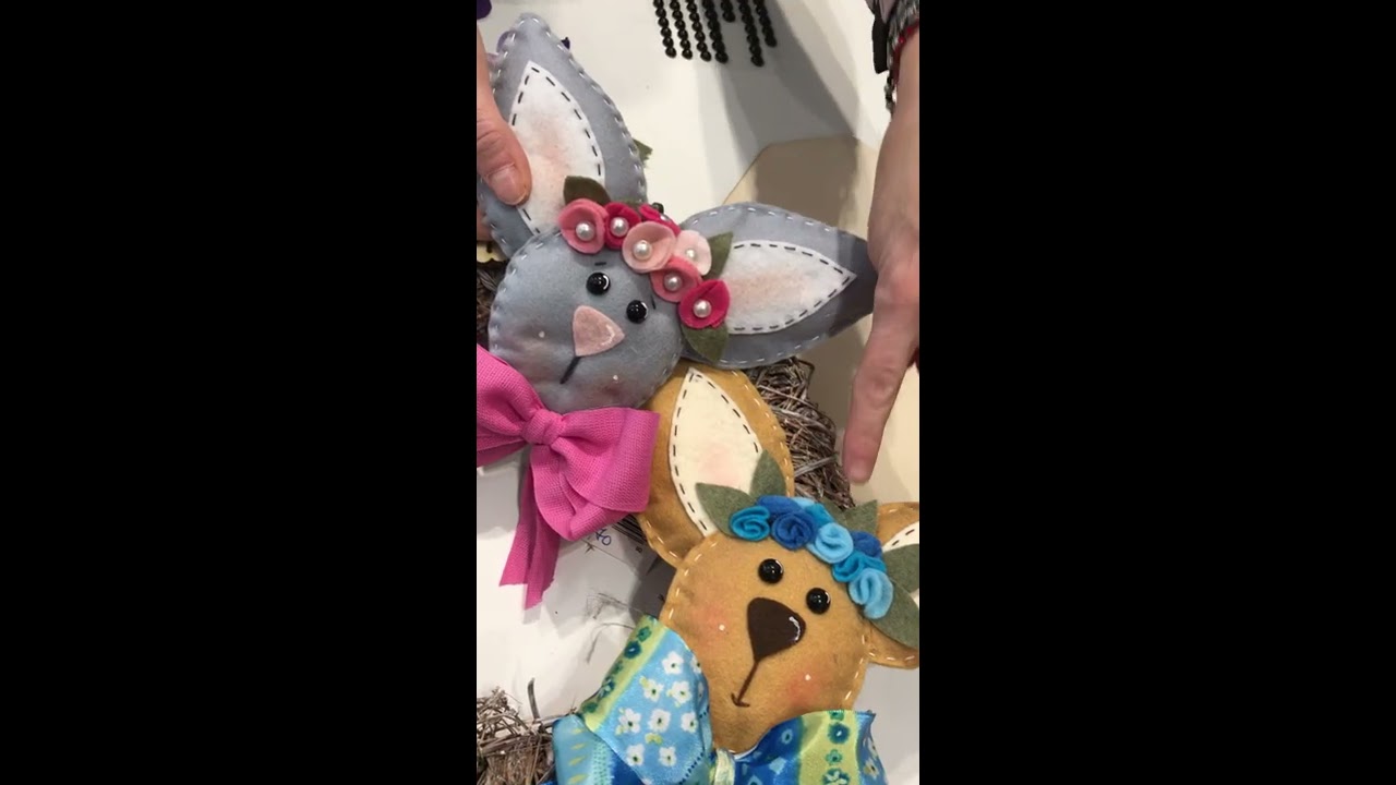 Il Fiocco Merceria Creativa - Tutorial Coniglietto di Pasqua