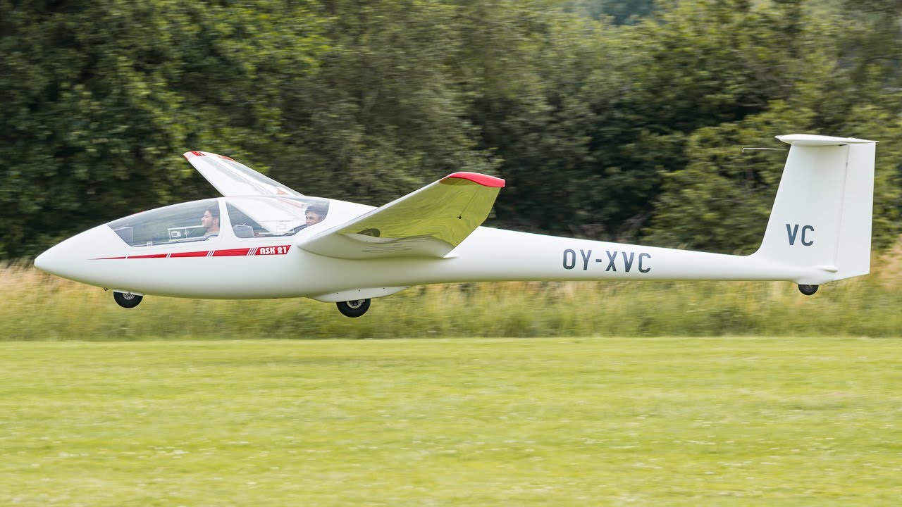 My first time trying a winch launch in a glider