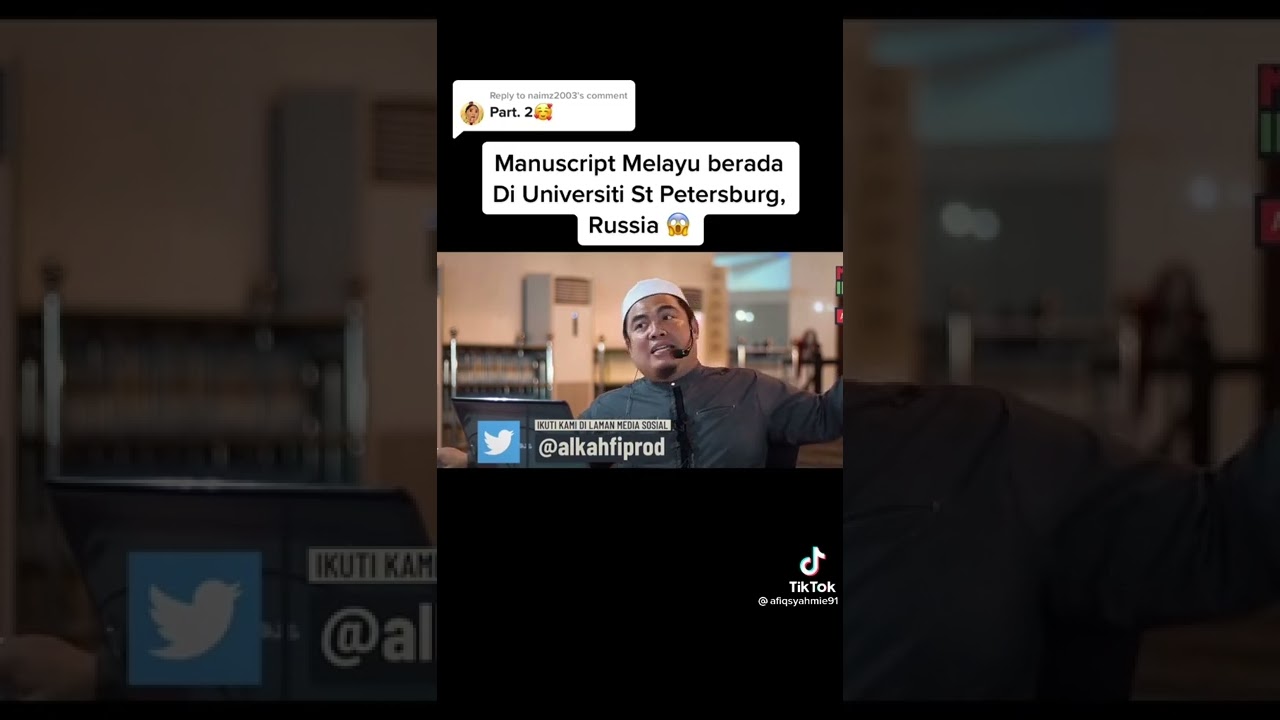 Ustaz Muhamad Al amin-manuskrip melayu berada di universiti st peterbugs, russia
