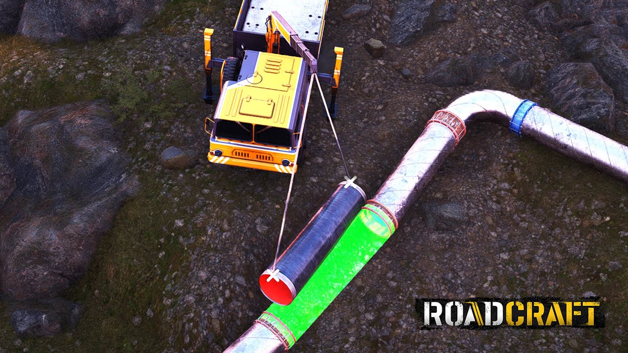 RoadCraft Gameplay | Seal the Breach: Install Pipes