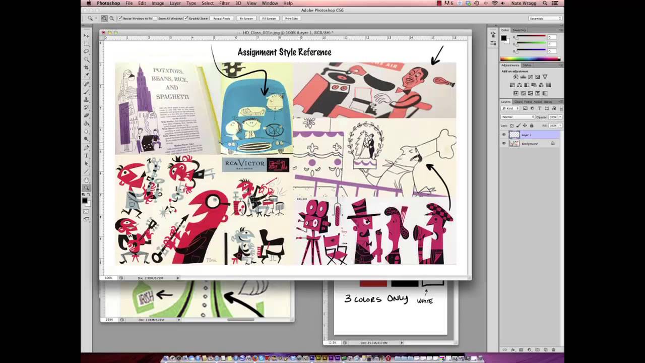 CGMA | Art Direction for Character Designers with Nate Wragg  | Master Class Demo
