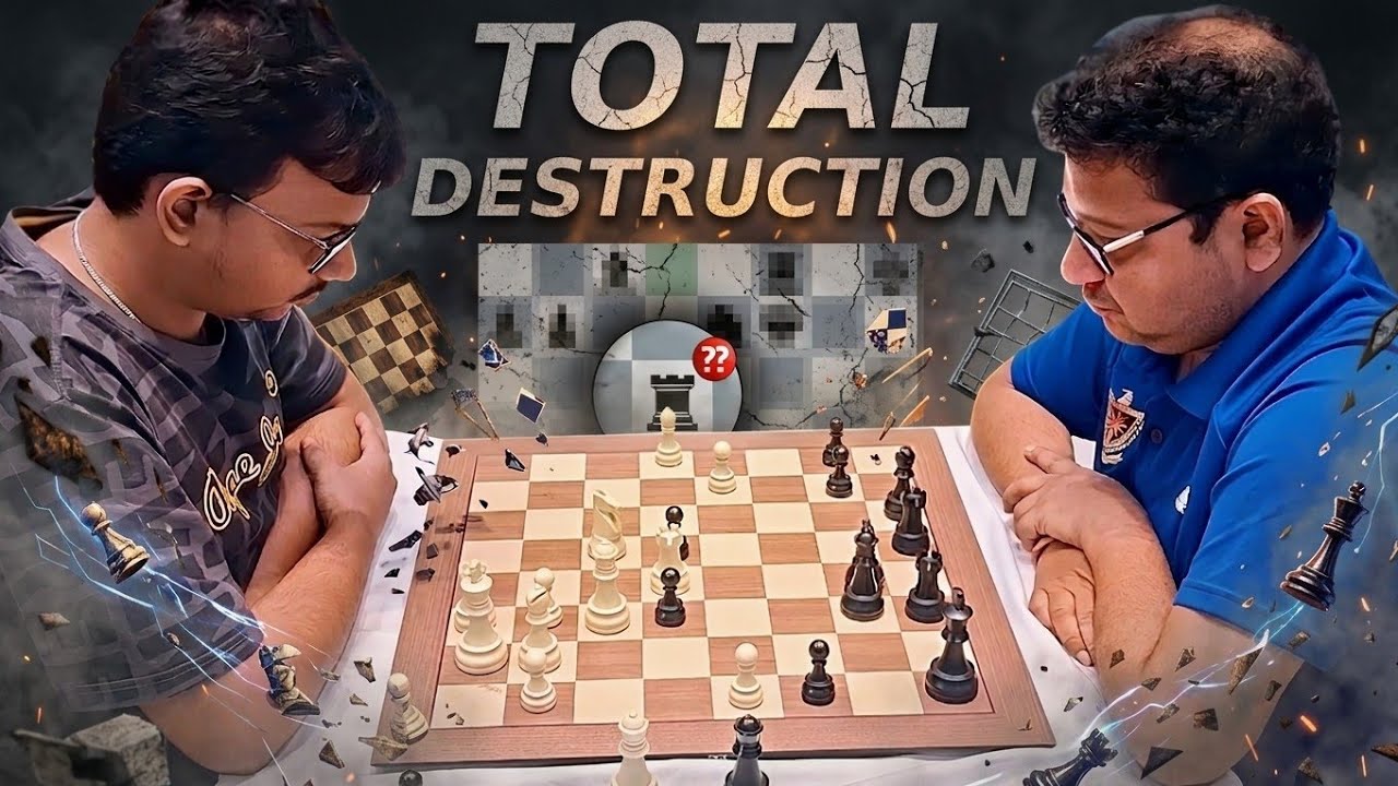 GM Mitrabha Guha vs  IM Arghyadip Das | National Blitz Chess Championship 2026