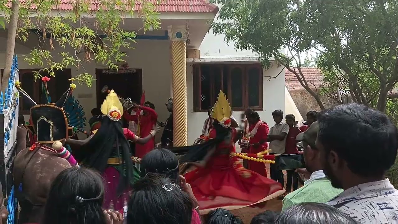 Dasara festival🙏//Amman attam😍// subscribe my channel// update Queen 😘