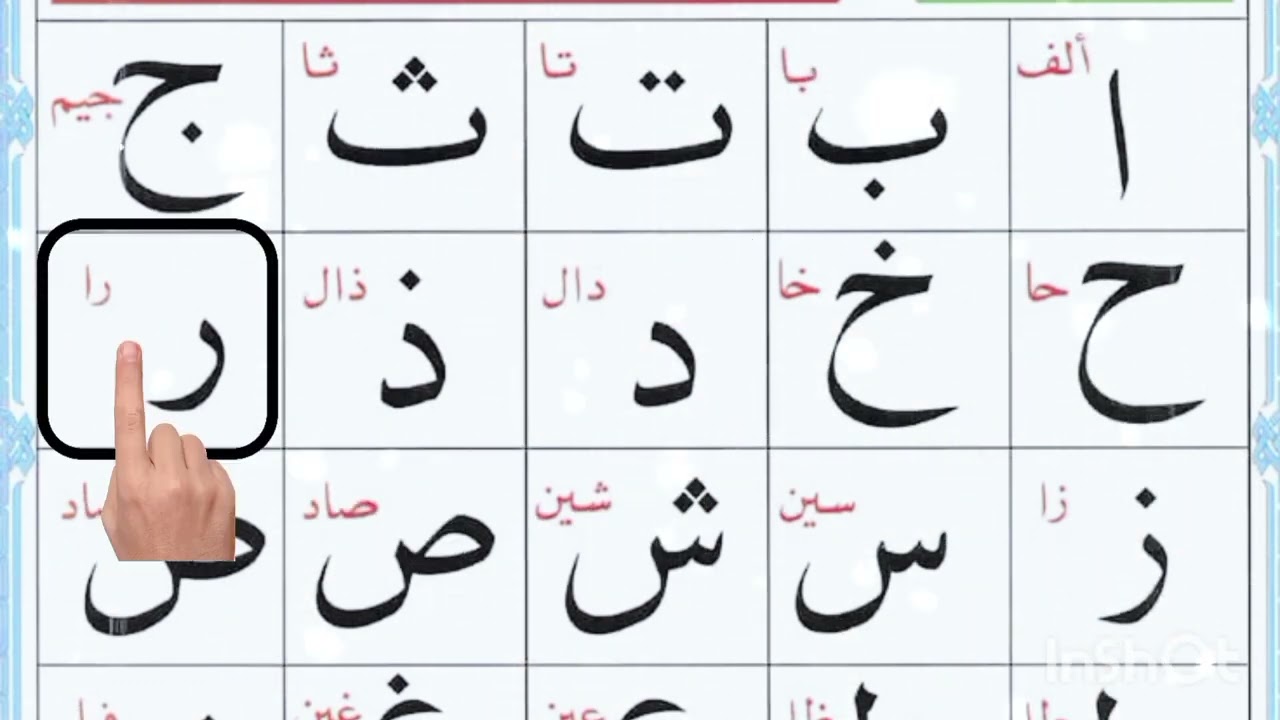 Alif Baa Taa Arabic Alphabet Learn Arabic Qaida Lessan 1 