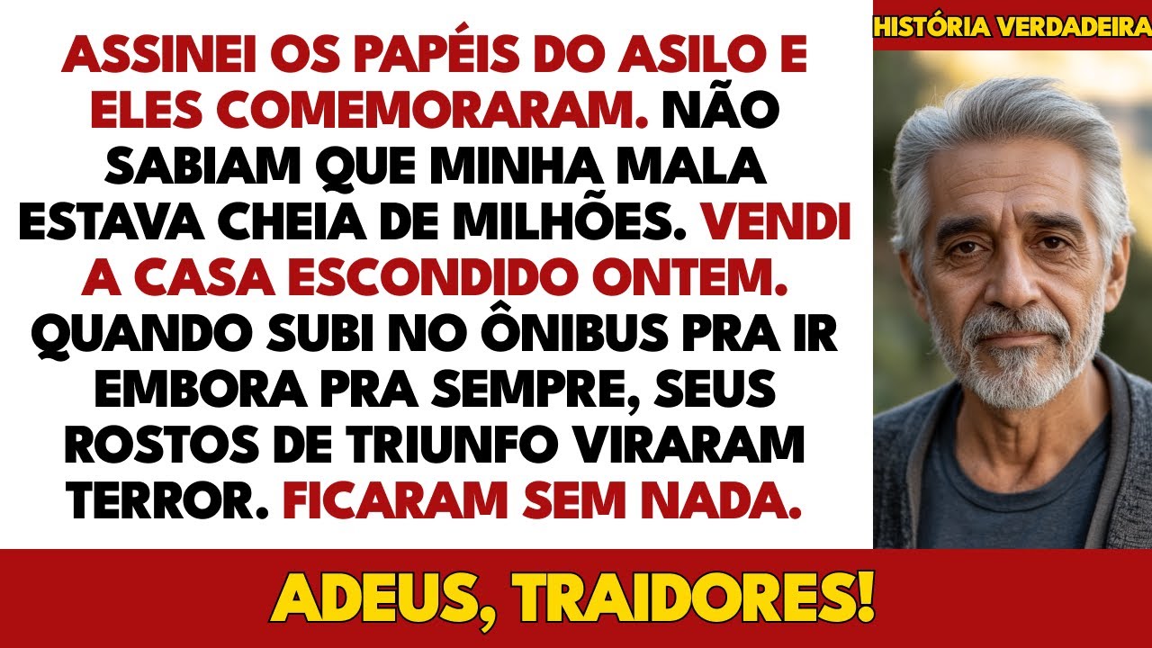 Comemoraram Minha Saída. Não Sabiam Que Minha Mala Estava Cheia De Milhões...