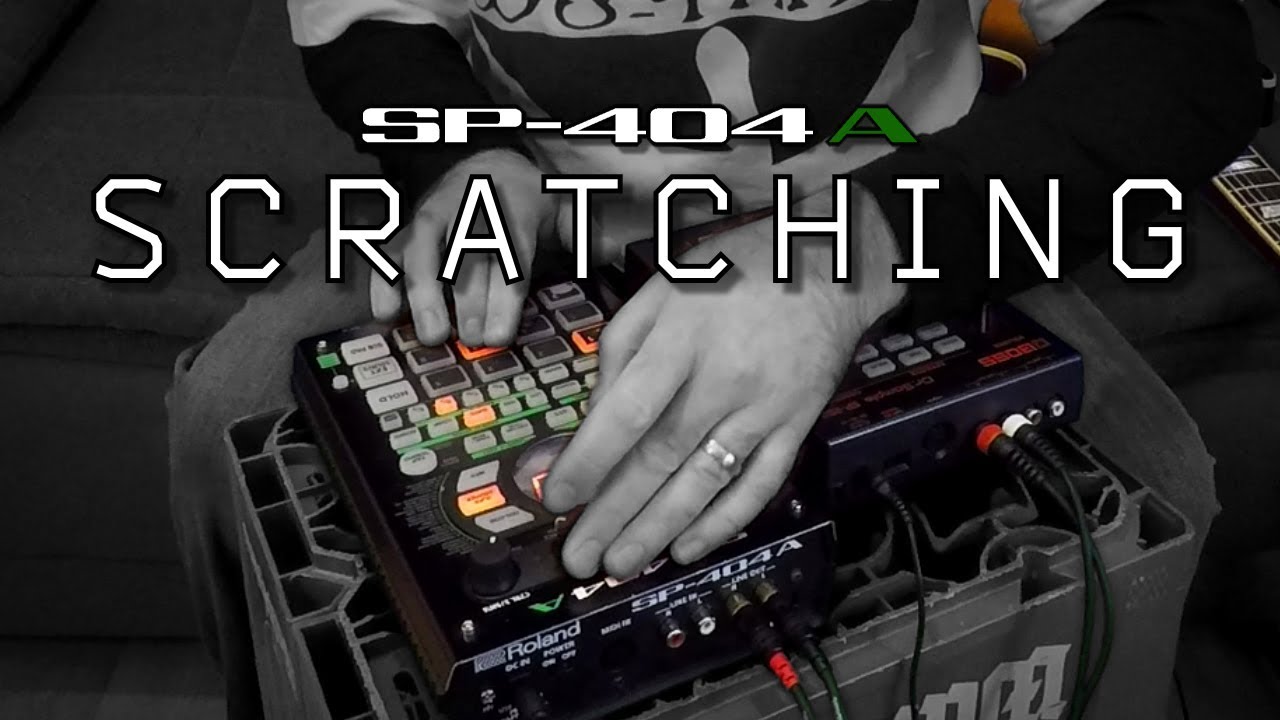How to SCRATCH on the SP-404 [Finger Drumming Tutorial + Free Sample Pack]