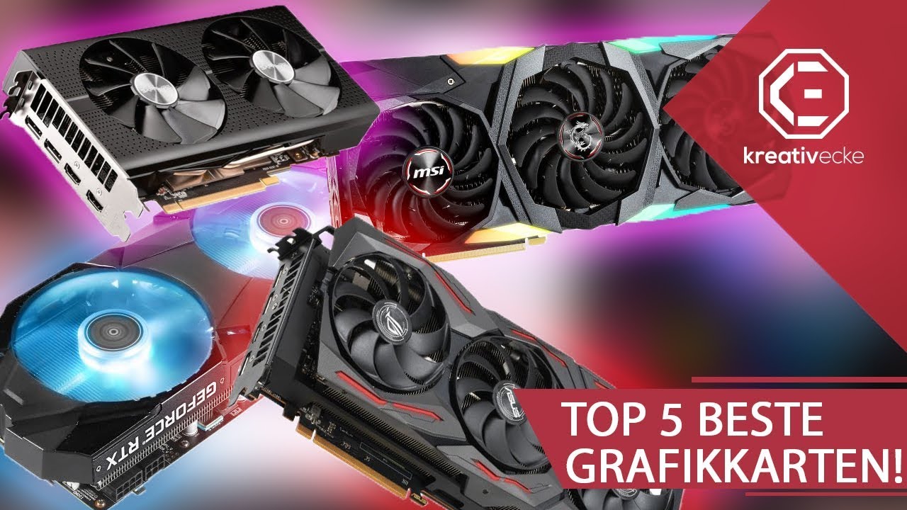 Die TOP 5 BESTEN GRAFIKKARTEN 2019 ab 180 Euro! Das waren sie...