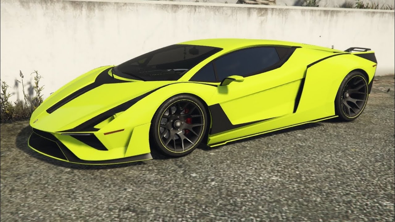 GTA 5 past DLC Vehicle Customization pegassi Ignus ( Lamborghini Sian )