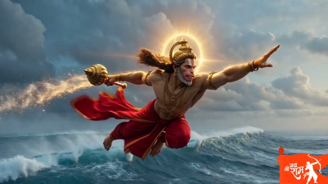 Jai hanuman ji jai shree ram #gyan #motivation #karma #india #bhajan 