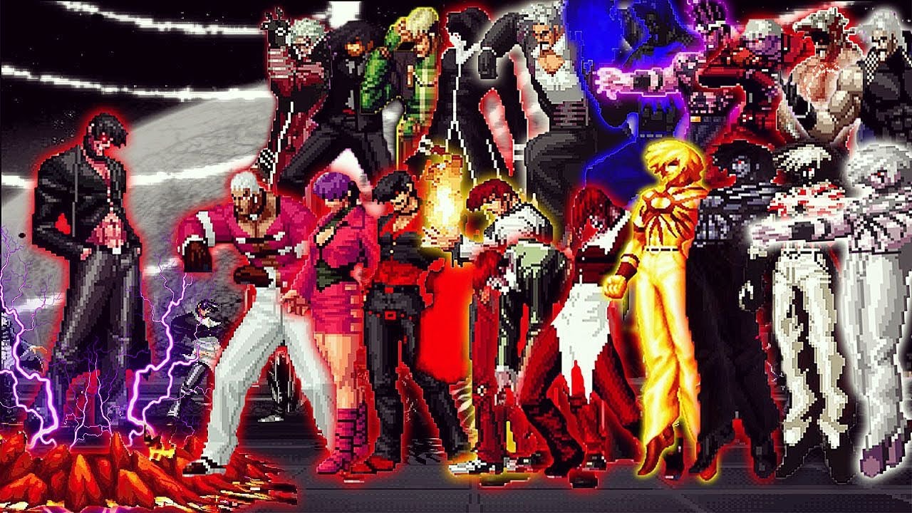 [KOF Mugen] Iori Yagami Fen LV 3 Vs All Ultimate Fighters Team