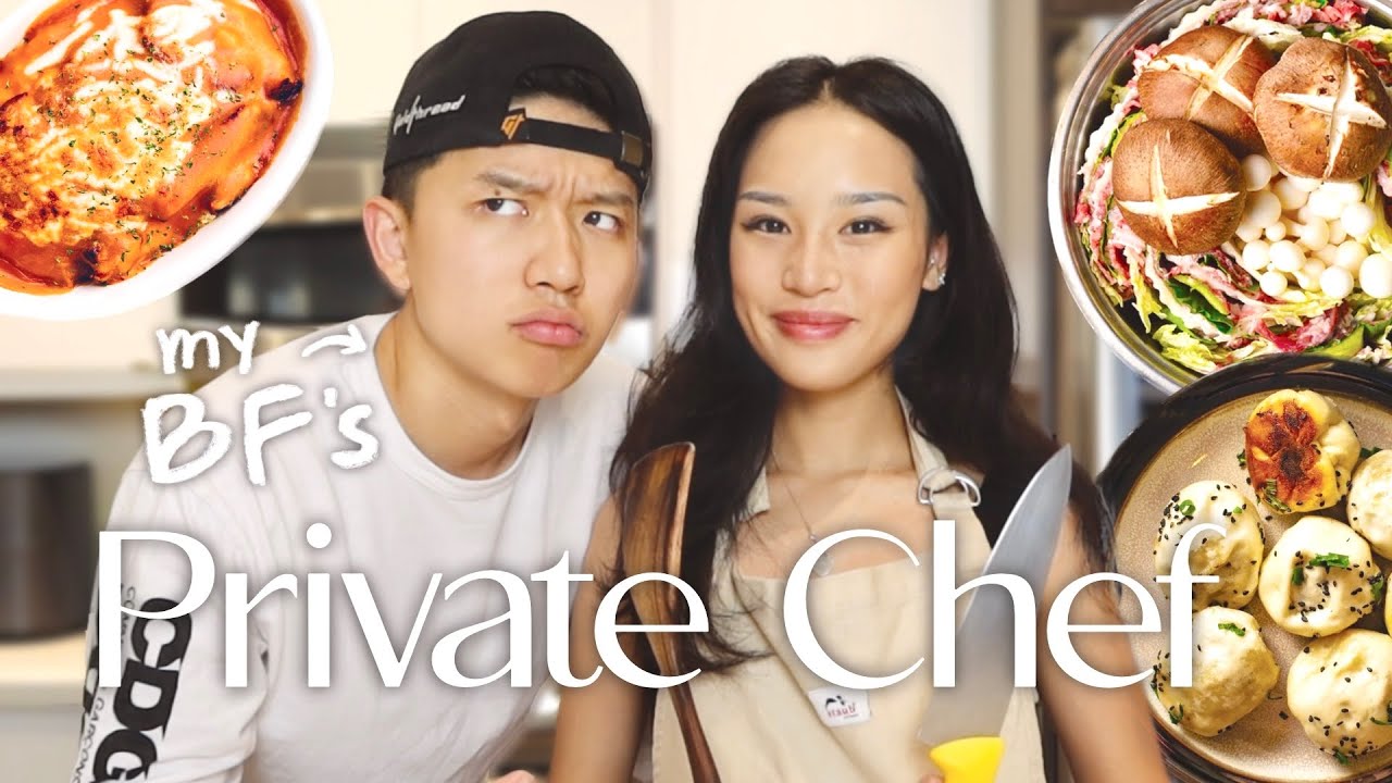 Becoming My Boyfriend's Private Chef For 24 Hours