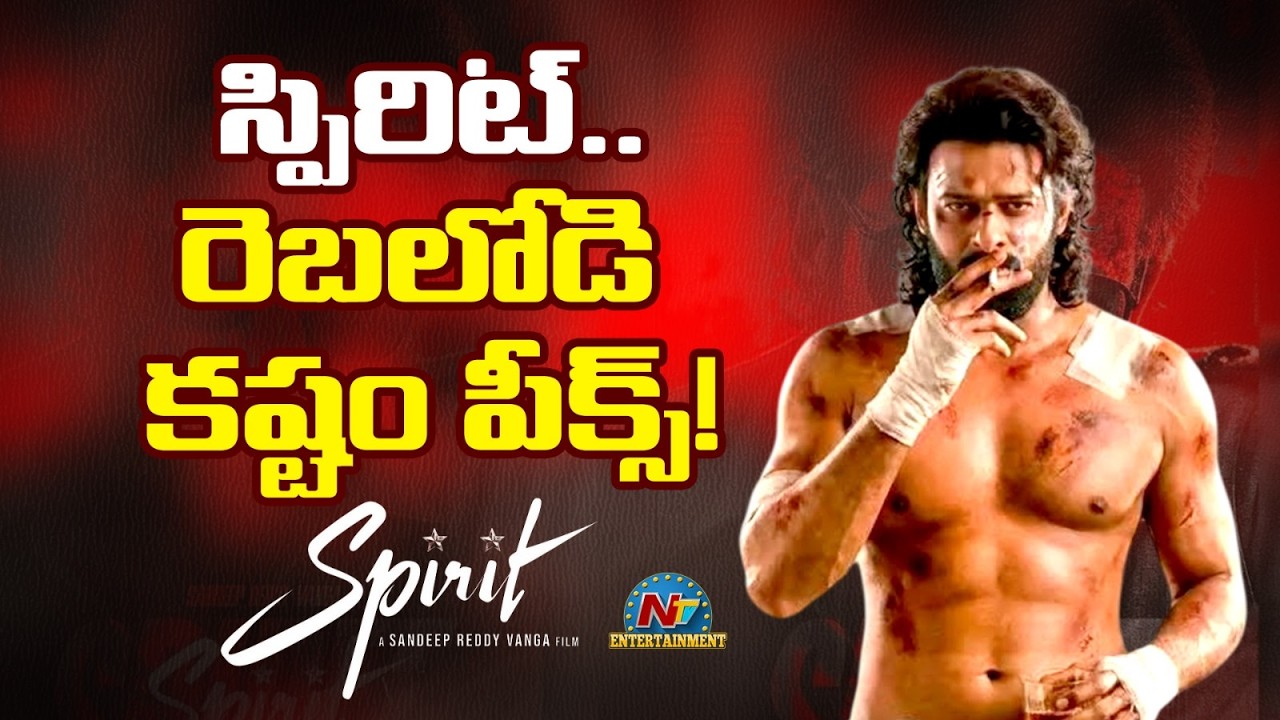 Spirit Movie Release Update | Prabhas | Sandeep Reddy Vanga | Tripti Dimri || @NTVENT