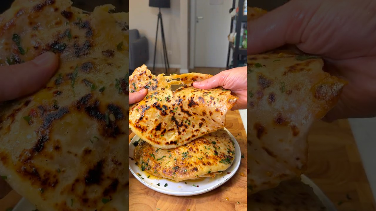 Cheesy Potato flatbreads