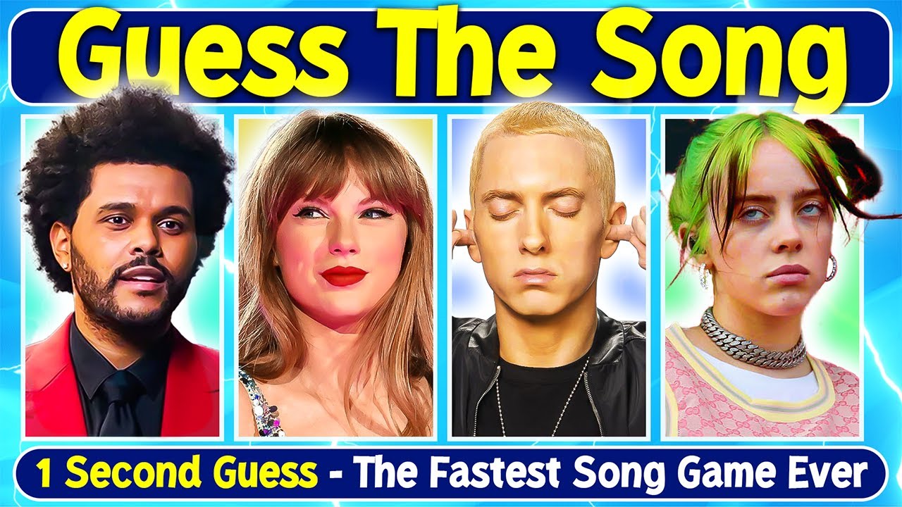 Guess song in 1 Second ❤️ | The Fastest Song Game Ever 🔥😉