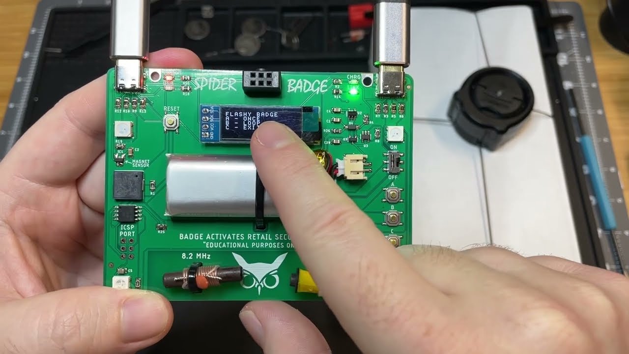 Hacker Badge for HOPE Conference