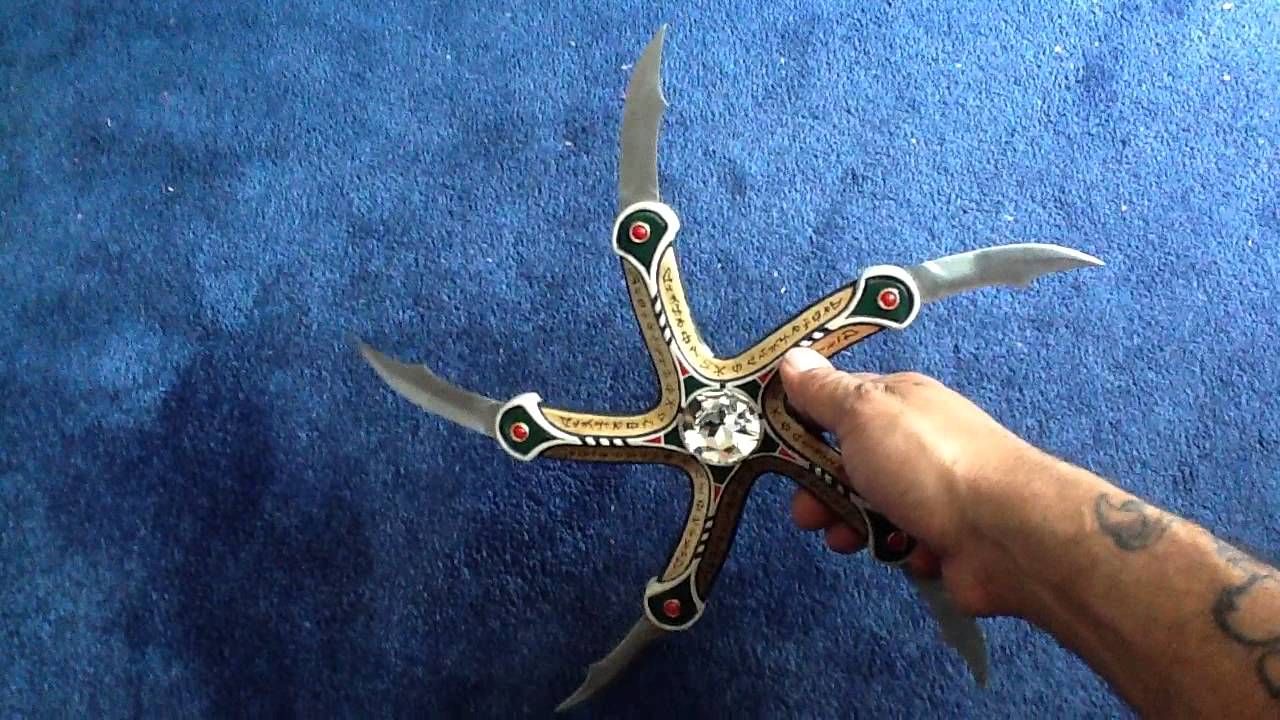 Real life krull glaive replica