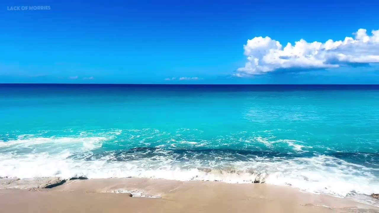 Sandy Point Beach | St. Croix, U.S. Virgin Islands | Ocean Sounds Tropical Relaxation Stress Relief 
