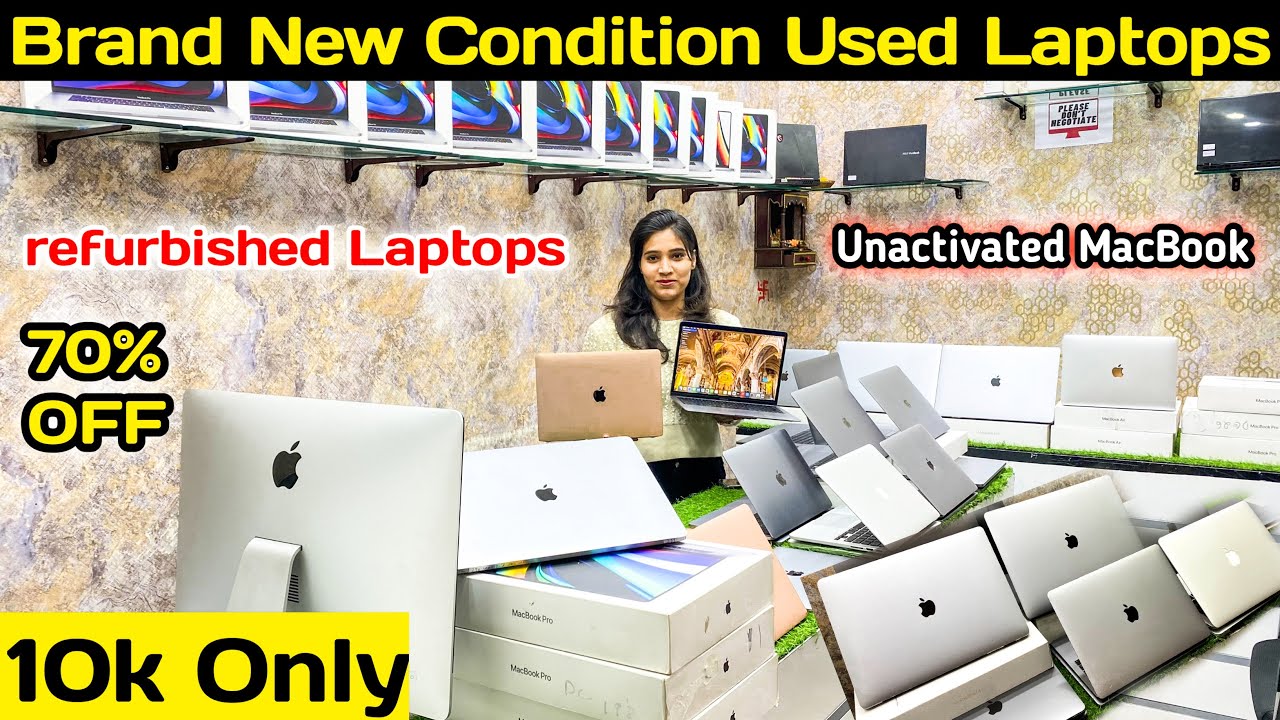 Cheapest laptop market in delhi | refurbished laptop | second hand macbook in delhi | used laptops