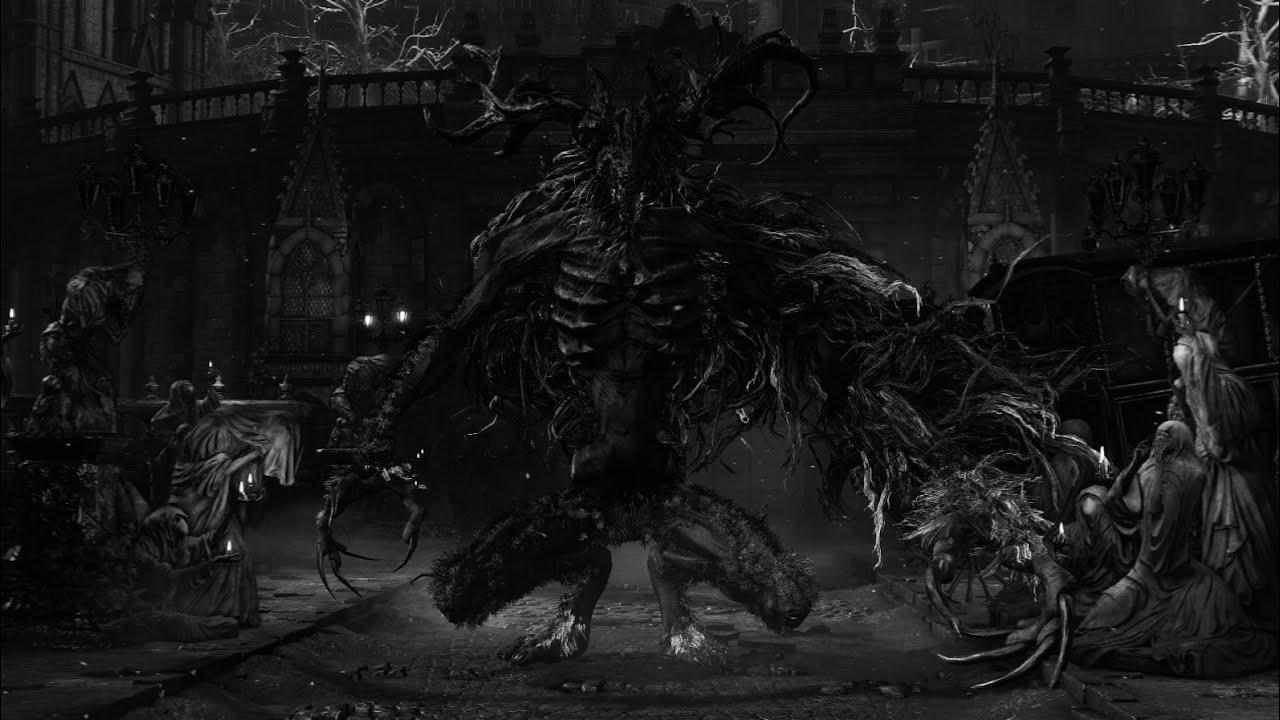 Bloodborne - Cleric Beast / Boss Fight Showcase
