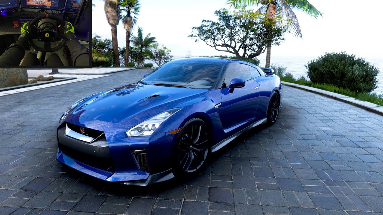 Nissan GT-R R35 900HP | Steering Wheel Gameplay | Forza Horizon 5 | Thrustmaster T300 Ferrari