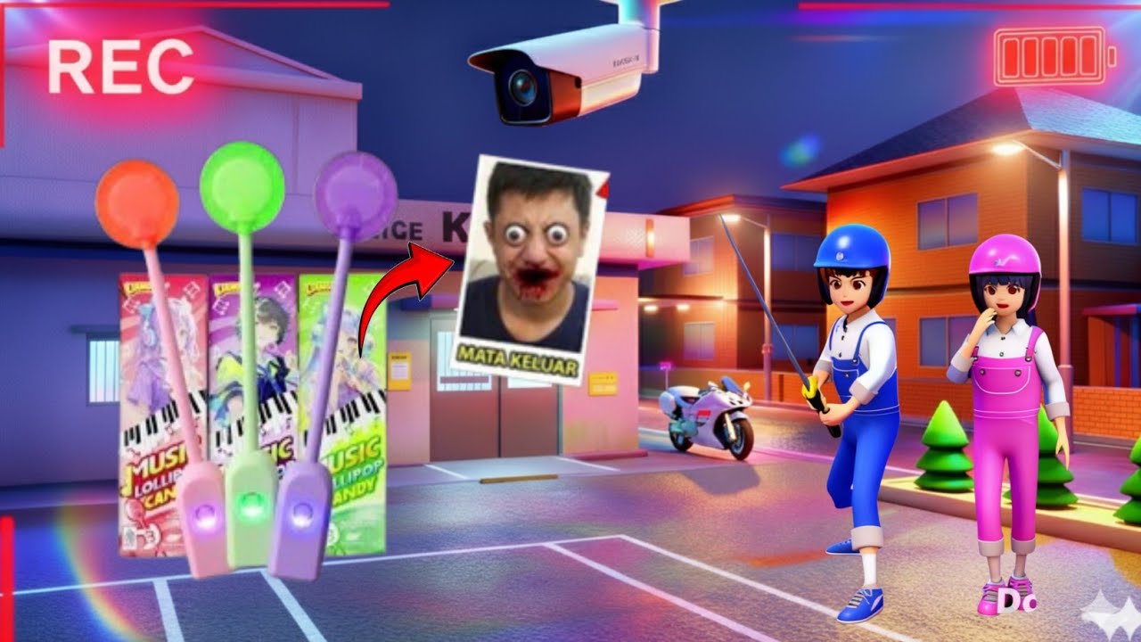 Yuta Mio Mulai Panik Hantu Musik Lolipop 😭 | Sakura School Simulator