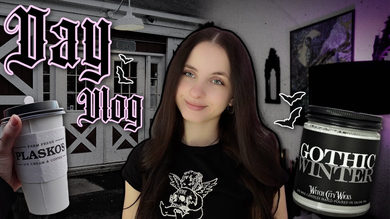 Cozy Gothic Day Vlog ☕️🖤