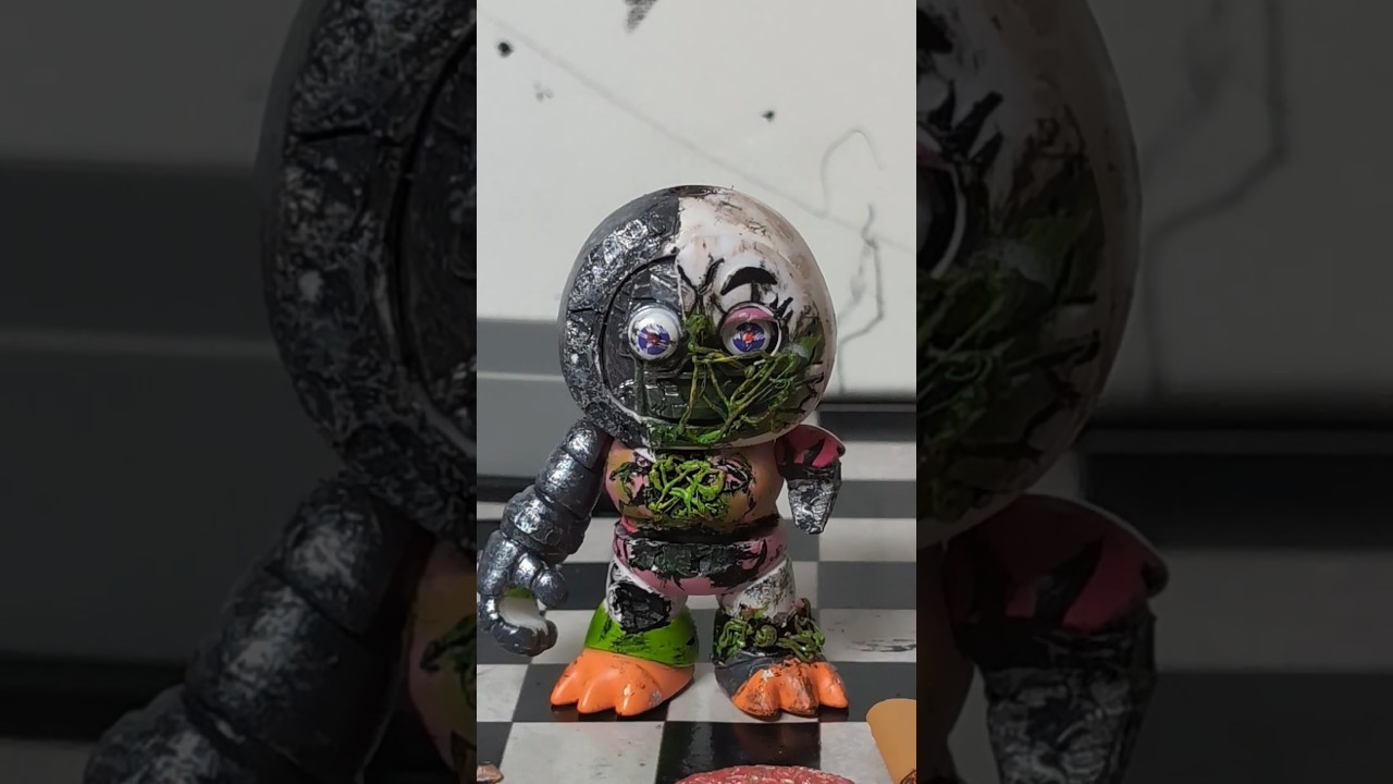 FNaF Custom Funko Snap Ruined Glamrock Chica Stop Motion Showcase