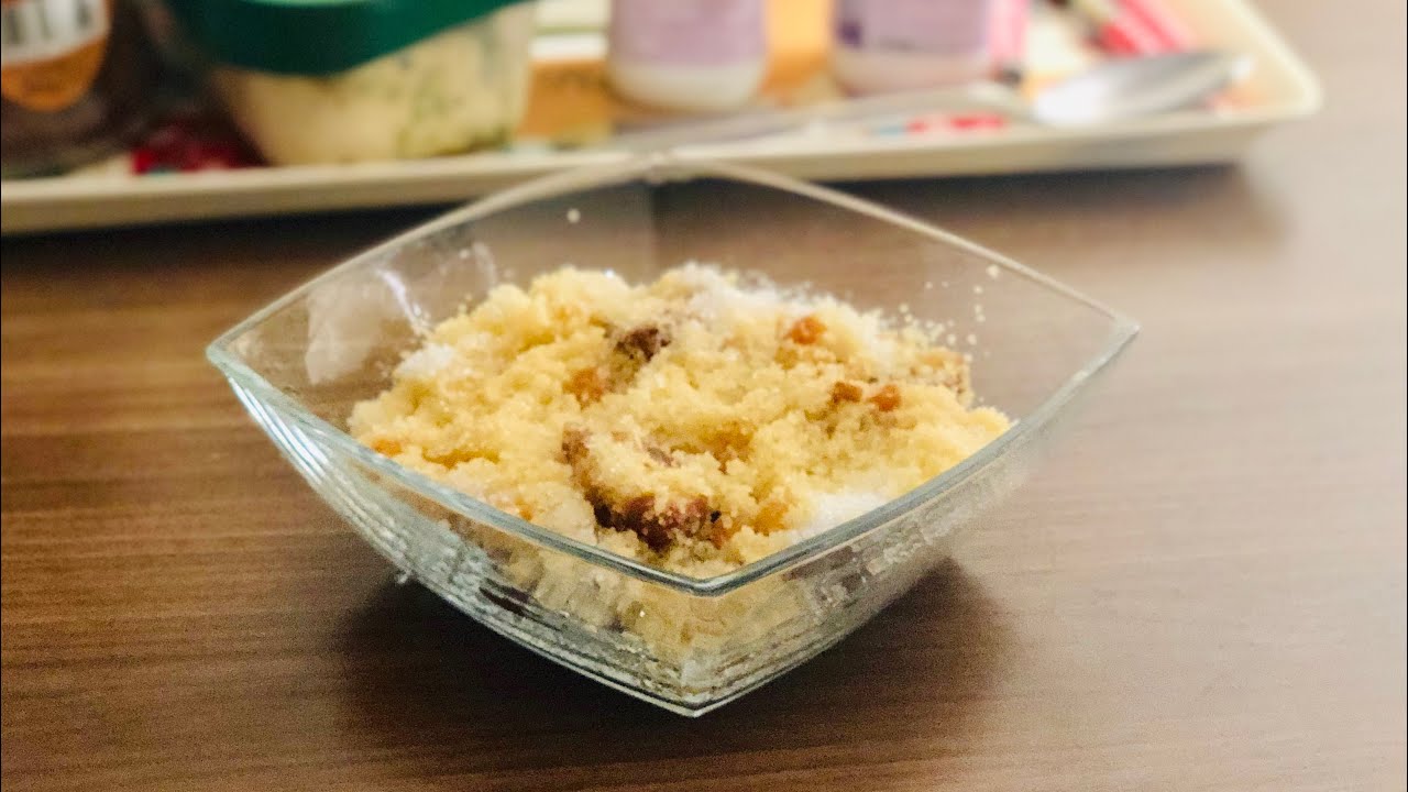 مسفوف بالدقلة و الزبيب على طريقتي البنينة🌙