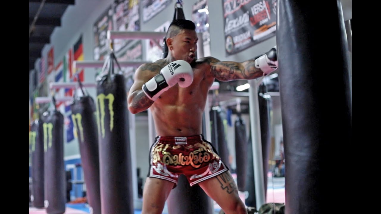 Randall Pich - Muay Thai Training