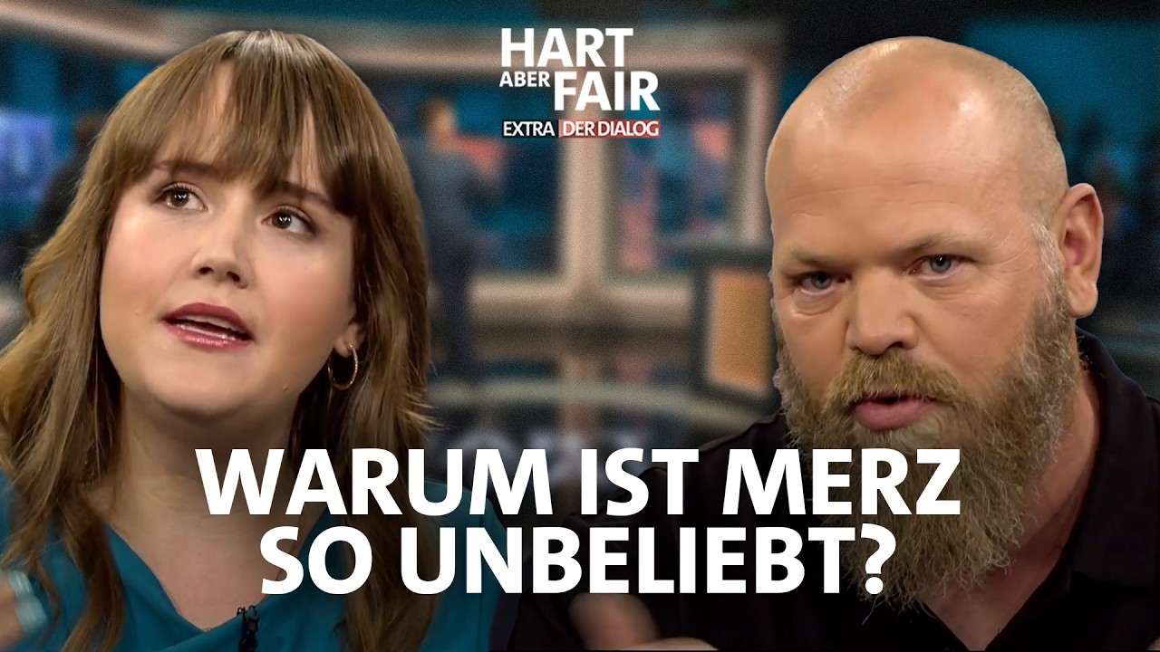 Mit Ricarda Lang und Sigmar Gabriel: Diskussion &uuml;ber Friedrich Merz bei Hart aber fair extra
