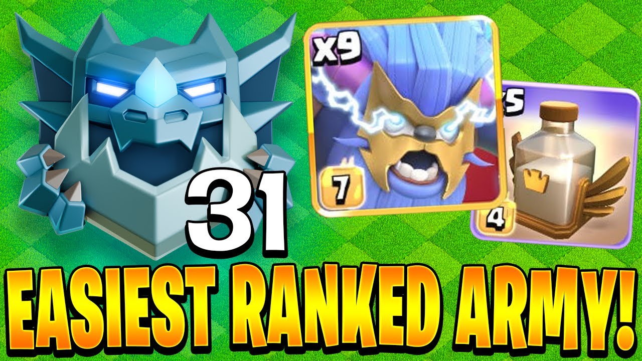 Это САМАЯ ПРОСТАЯ рейтинговая армия в Clash of Clans