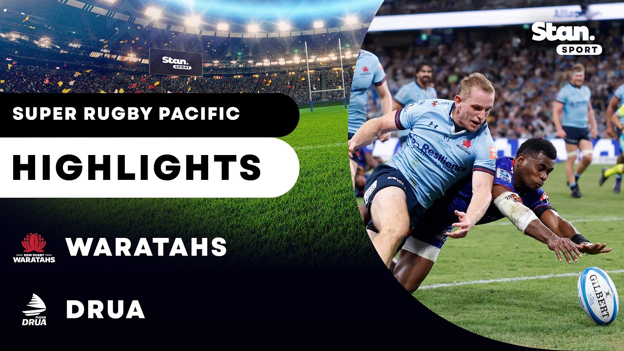 Waratahs v Drua Highlights | Round 2 | Super Rugby Pacific 2026