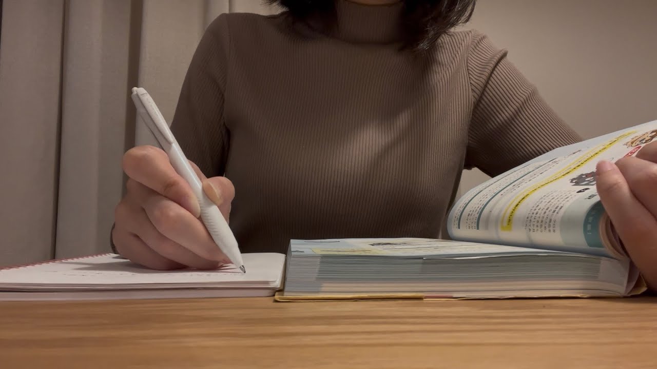 【作業用】勉強中の音　BGMなし