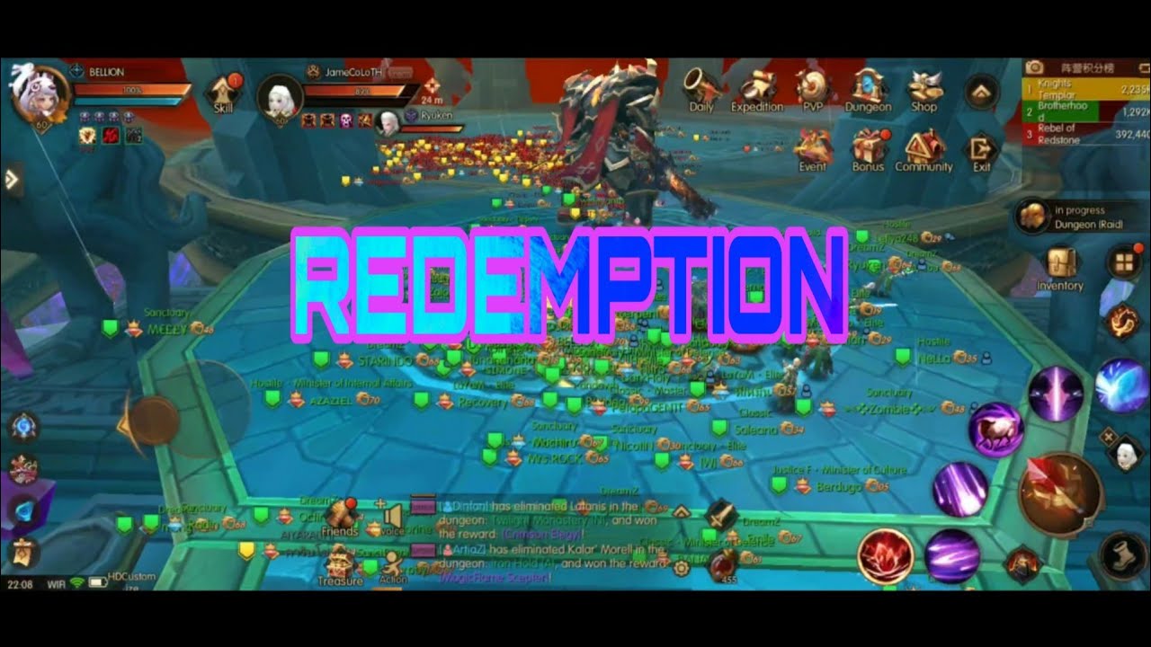 Faction Event : Redemption | Crystal Shaper | King of Kings (SEA)