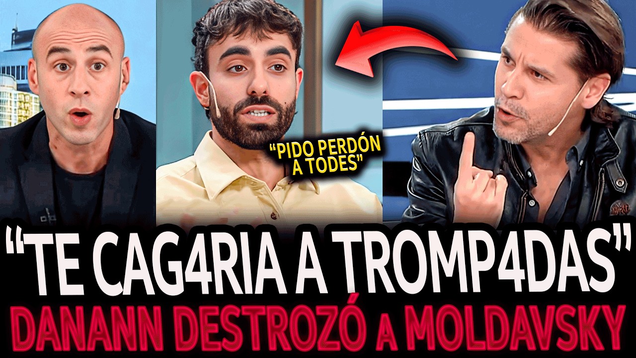 &iexcl;DANANN CRUZ&Oacute; a EIAL MOLDAVSKY con el PELADO TREBUCQ!