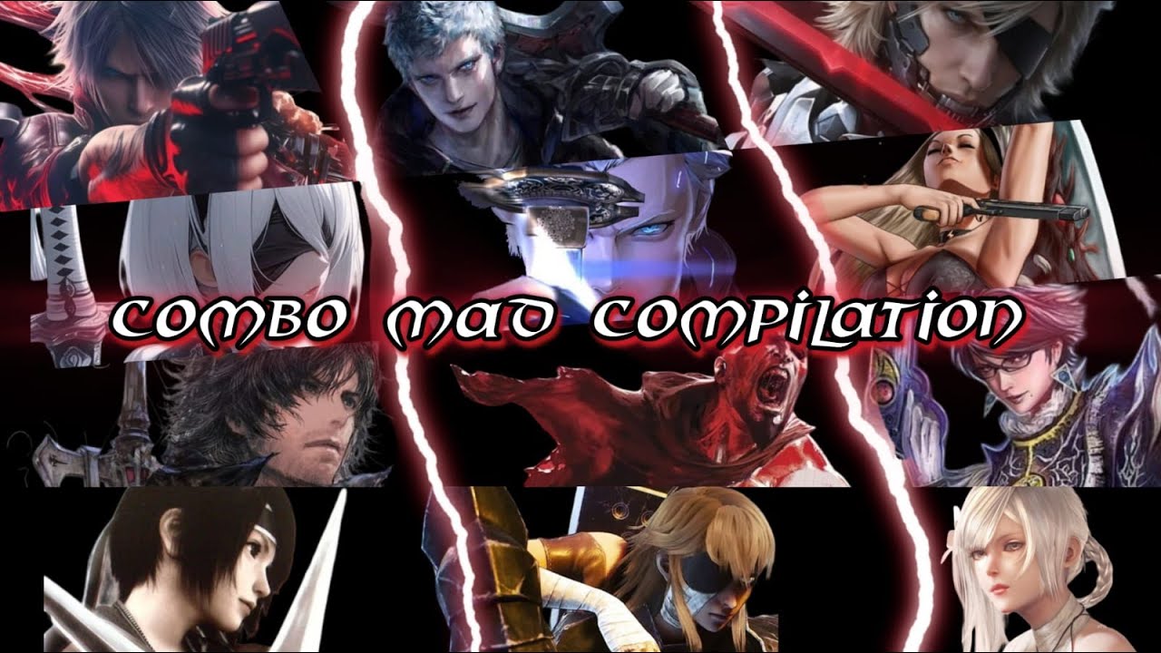 Combo Mad Compilation 2 (Devil May Cry, Bayonetta, Metal Gear Rising Revengeance, Nier Automata & +)