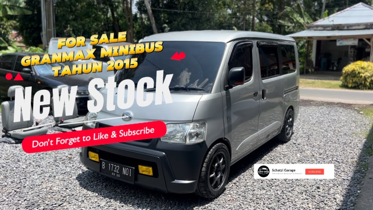 JARANG GUYSSS‼️ FOR SALE: GRANMAX MINIBUS 1.3 TAHUN 2015 || BAGASI BUKA ATAS🔥🔥