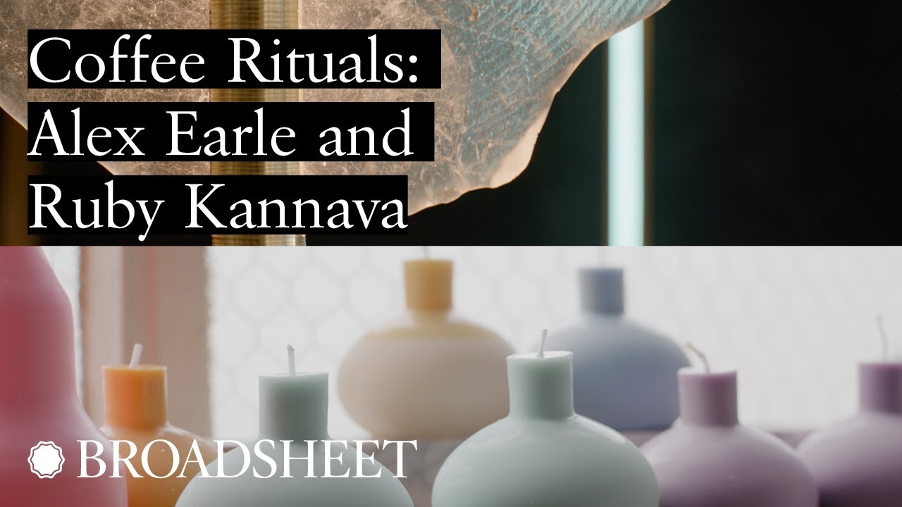 Coffee Rituals: Alex Earl, Lighting Designer & Ruby Kannava of Blazed Wax