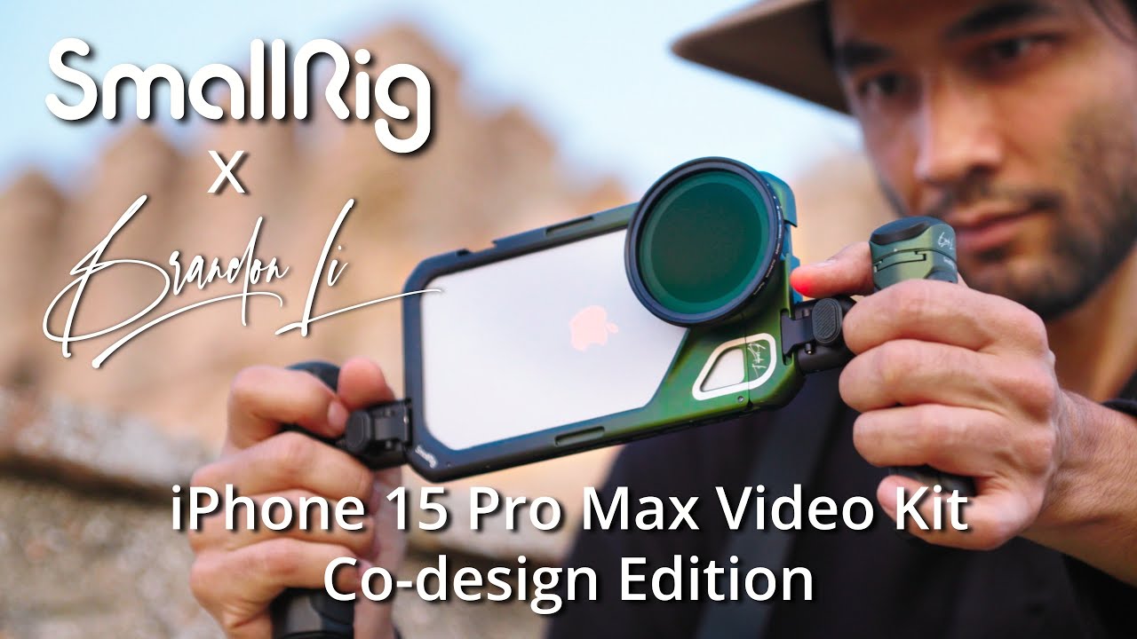 SmallRig x Brandon Li — видеокомплект для iPhone 15 Pro Max — совместный дизайн [фильм о запуске]