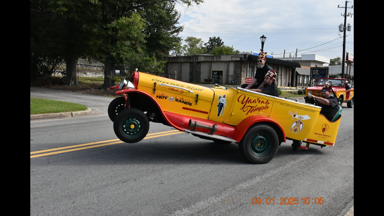 The 2025 Douglasville Labor Day Parade in Douglasville,Georgia 9-1-2025
