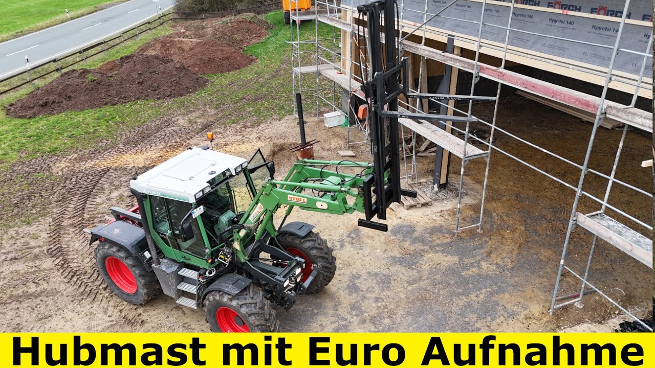 Fendt Xylon Frontlader mit 7m !!! Hubhöhe | Beno´s TreckerVLOG 185